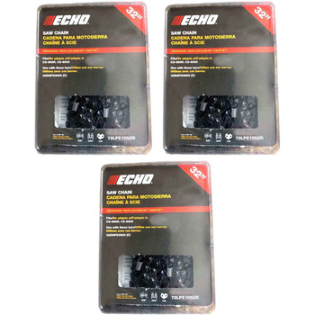 72LPX105CQ - CHAINSAW CHAIN BY ECHO - 72LPX PowerCut,  PITCH 3/8", 30" BAR, 0.050" GAUGE, 105 DL - 3