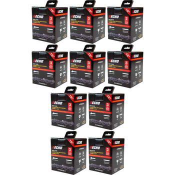 3 CHAINSAW CHAIN BY ECHO  91PX AdvanceCut,  PITCH 3/8" LP, 18" BAR, 0.050" GAUGE, 62 DL  PK10