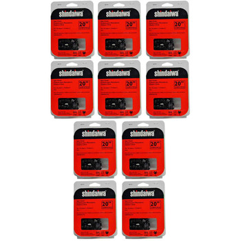 CHAINSAW CHAIN BY SHINDAIWA  20BPX ControlCut,  PITCH 0.325", 20" BAR, 0.050" GAUGE, 78 DL  10 PACK