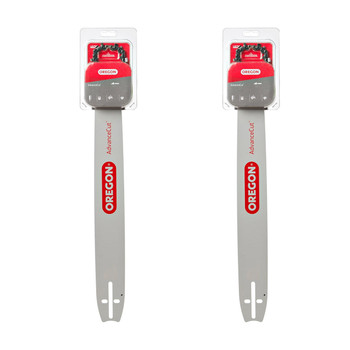 557504 - BAR & CHAIN COMBO PACK BY OREGON 20BPX072G, PITCH 180GDBK041 BAR GAUGE  DL - 2 PACK