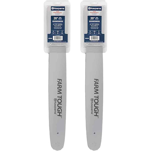 HUSQVARNA Guide Bar  - Laminated ,20"BAR, 80 DRIVE LINKS, .050"GAUGE, .325" - 2 PACK