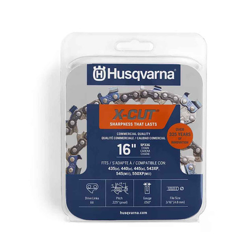 585642266 16 Chain C33 .325.050 66 Dl HUSQVARNA Genuine OEM Part.