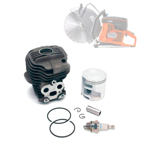 Husqvarna K 760 Cylinder Kit with Spark Plug (NEW)