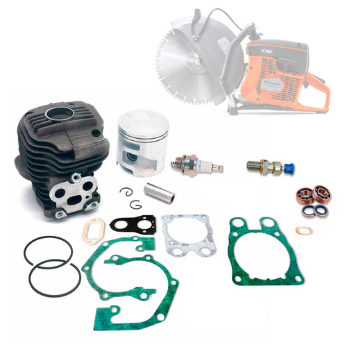 Husqvarna K 760 Engine Kit with Bearings - Needle Bearing not included (NEW)