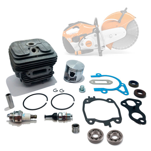 Stihl TS-420 Engine Kit with Bearings and Needle Bearing