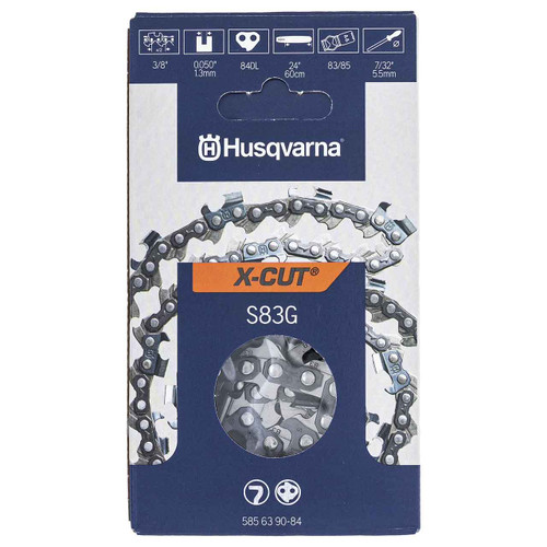 585639084 24" CHAIN S83G 3/8" .050 84DL