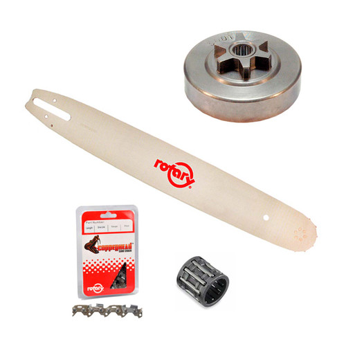 12" Bar Chain And Complete Sprocket Kit For ECHO CS-303 Chainsaw