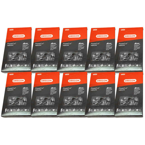 72EXL072G PowerCut Chain  20" Bar, .050" Gauge, 72DL -10 PACK