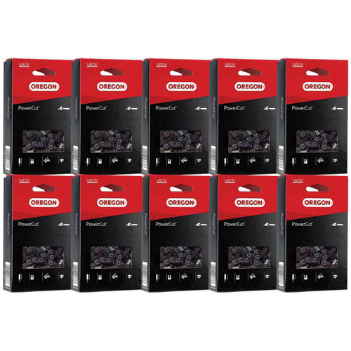 22LPX081G Fits 20"  Oregon PowerCut Saw Chain, .063", 81DL -10 PACK