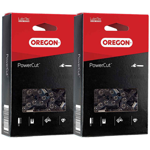 22LPX068G Fits 18"  Oregon PowerCut Saw Chain, .063", 68DL - 2 PACK