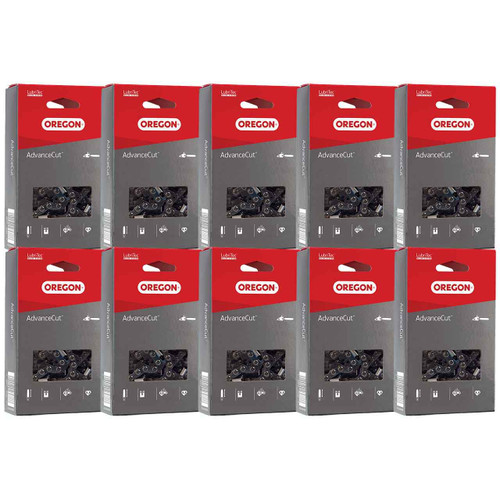 90PX045G Fits 12"  Oregon AdvanceCut Saw Chain, .043", 45DL - 10 PACK