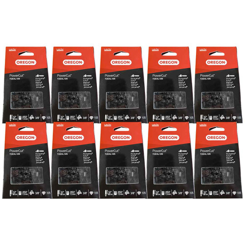 72EXL105G Fits 28"  Oregon PowerCut Saw Chain, .050", 91DL - 10 PACK
