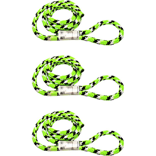 Green And Black ROT-1260TEV T-Vee Split Tail Rope (3-Pack) From TEUFELBERGER