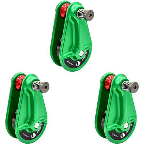 Green And Grey IRP048A1 Compact Rigging Block (3-Pack) From ISC