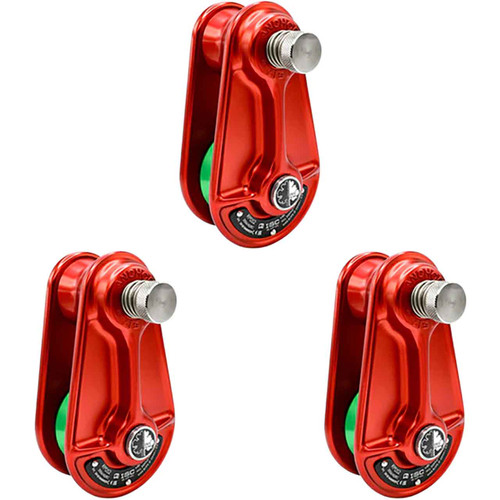 Red IRP052A1 Compact Rigging Block (3-Pack) From ISC