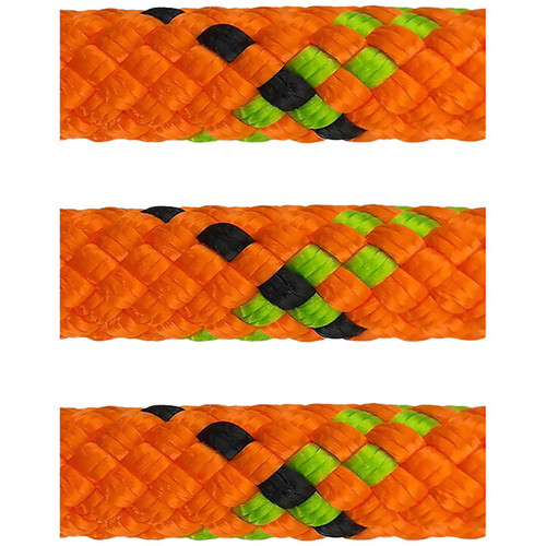 Lime And Orange A1WPP-14L54-150SNTE Static Master Pro Climbing Rope (3-Pack) From PELICAN ROPE