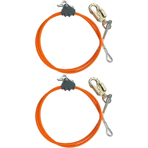 Orange FLK33-A16-15SE Removable Better Rope Grab Flip Line Kit (2-Pack) From PRO CLIMB