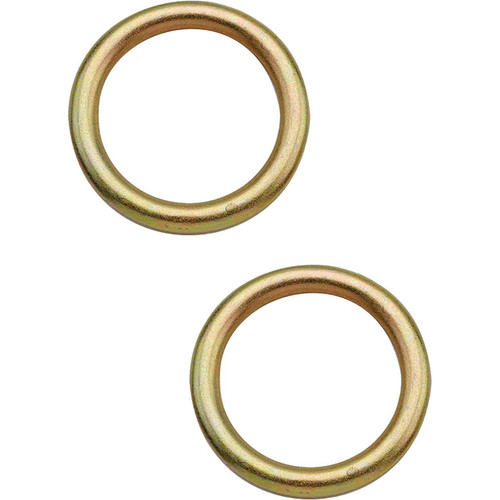 Zinc Plated DBF-2004-1 Stainless Steel Rigging Ring (2-Pack) From PRO CLIMB
