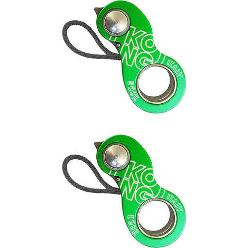Green And Black 88800NG00KK Multi Use Rope Clamp (2-Pack) From KONG