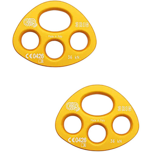 Orange 864O16400KK Rigging Plates (2-Pack) From KONG