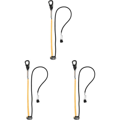 Black And Orange 289SETU02KK Trimmer Adjustable Lanyard (3-Pack) From KONG