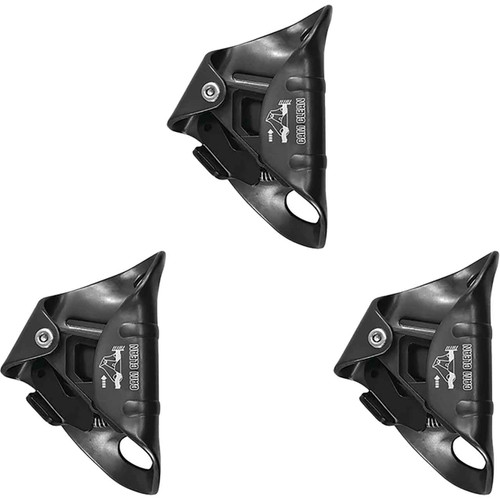 Black 82400N400KK Chest Rope Clamp (3-Pack) From KONG
