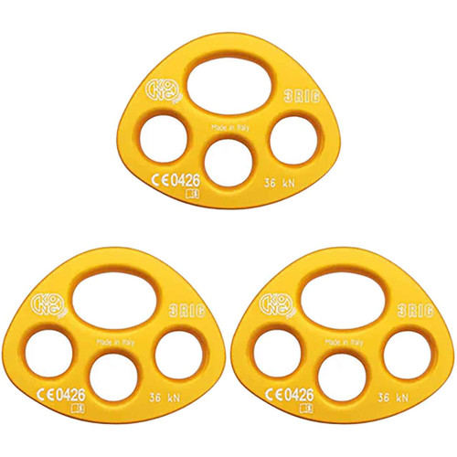 Orange 864O17400KK Rigging Plates (3-Pack) From KONG