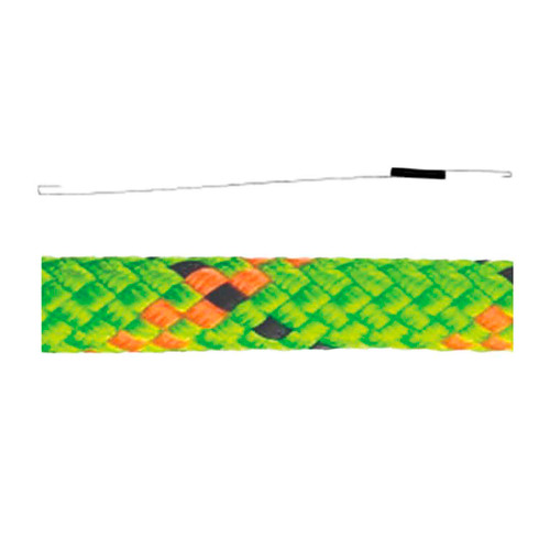 Lime, Orange Static Master Pro Climbing Rope Kit With Green Tear Drop Throwbag