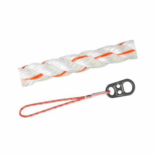 Brack Outer Rope Rig White, Orange Rig Master Rigging Rope Kit With Red SuperSaver Prusik ...