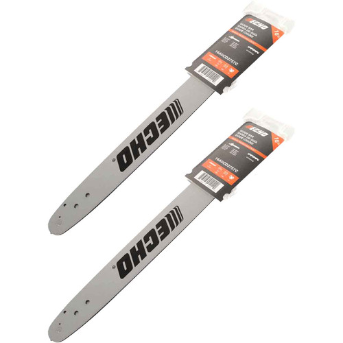 16A0CD3757C - GUIDE BAR BY ECHO - A0CD Bajo Rebote,  PITCH 3/8" LP, 16" BAR, 0.050" GAUGE, 57 DL - 2