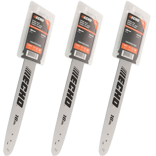 16A4CD3756C - GUIDE BAR BY ECHO - A4CD Bajo Rebote,  PITCH 3/8" LP, 16" BAR, 0.050" GAUGE, 56 DL - 3