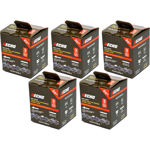 72LPX70CQ-3 - CHAINSAW CHAIN BY ECHO - 72LPX PowerCut,  PITCH 3/8", 20" BAR, 0.050" GAUGE, 70 DL - 5