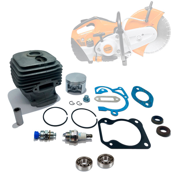 Stihl TS-480i Engine Kit with Bearings (Needle Bearing not included)