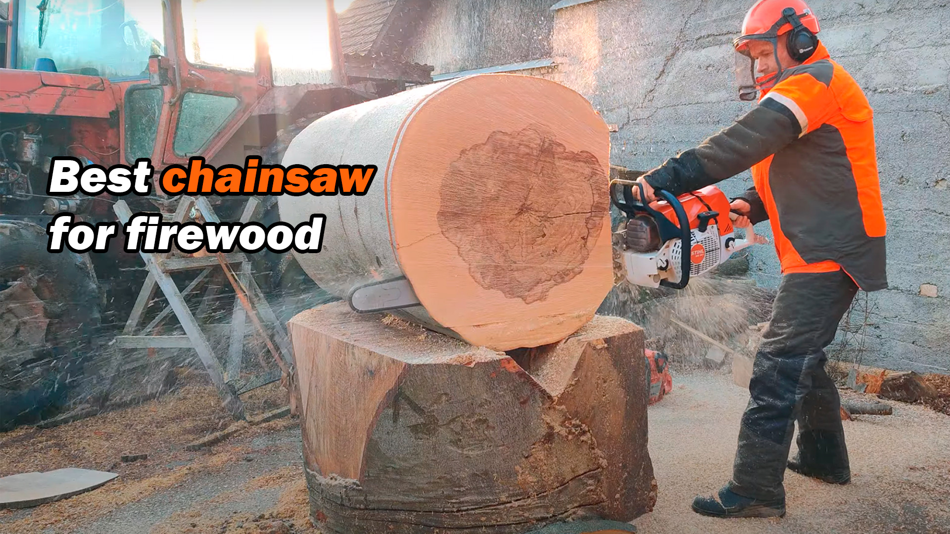 How To Pick The Best Chainsaw For Firewood - CHAINSAW PARTS
