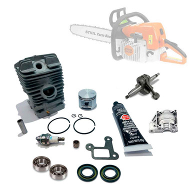STIHL（スチール）CONTRA 59 Tシャツ　サイズXL（ドイツサイズ） stihlms290chainsawcylinderkitw