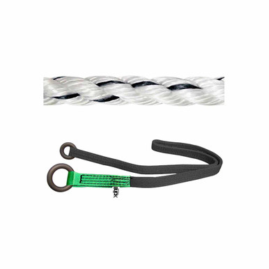 Engine Rig Saver White, Black Rig Master Rigging Rope Kit With ArborMaster Friction ...