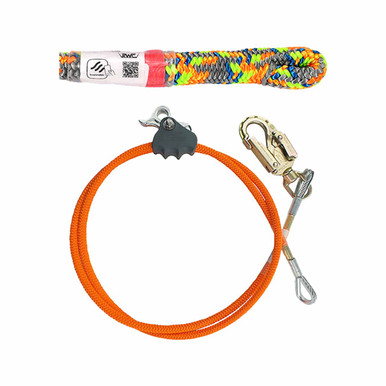 Ash Tachyon Ash Climbing Rope With Orange Removable Better Rope Grab ...