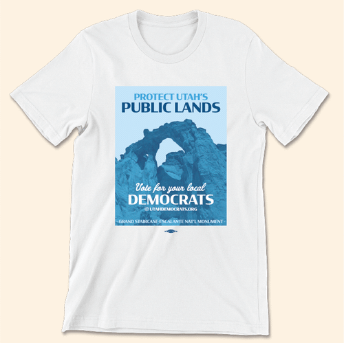 Public Lands (Unisex White Tee)
