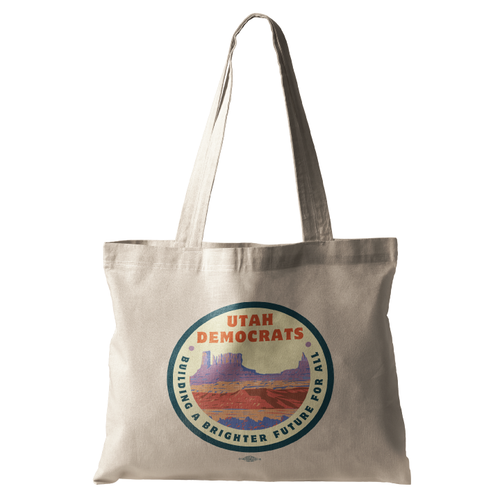 Building A Brighter Future (Natural Canvas Tote)