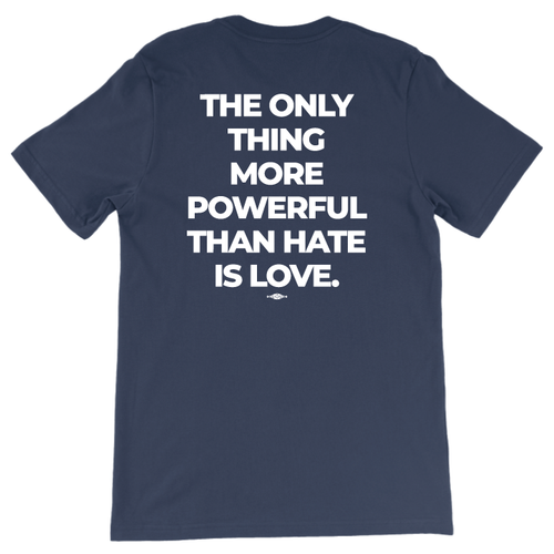 More Powerful (Unisex Navy Tee)
