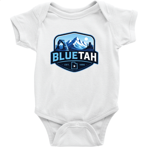 Bluetah (White Onesie)
