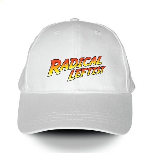 Radical Leftist (White Baseball Cap)