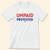 Unpaid Protester (Unisex White Tee)