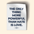 More Powerful (3" x 4" Vinyl Sticker -- Pack of Two!)
