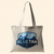 Bluetah (Natural Canvas Tote)