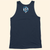 Brunch & Caucus & Voting & Protest. (Unisex Navy Tank)