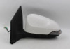 Left Driver Side White Door Mirror Power Fits 2014-19 TOYOTA COROLLA OEM #18572 high resolution2