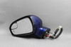 Left Blue Driver Side View Mirror Power w/ Removable Cover 2013-14 FUSION #36707 DS7Z17683CA high resolution2