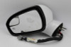 Left White Driver Side View Mirror Power Removable Cover 13-14 FORD FUSION #4838 DS73-17683-BE54WF high resolution2
