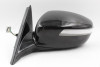 Left Black 8 Wire Driver Side View Mirror Power 09-12 HYUNDAI GENESIS OEM #4980 high resolution2